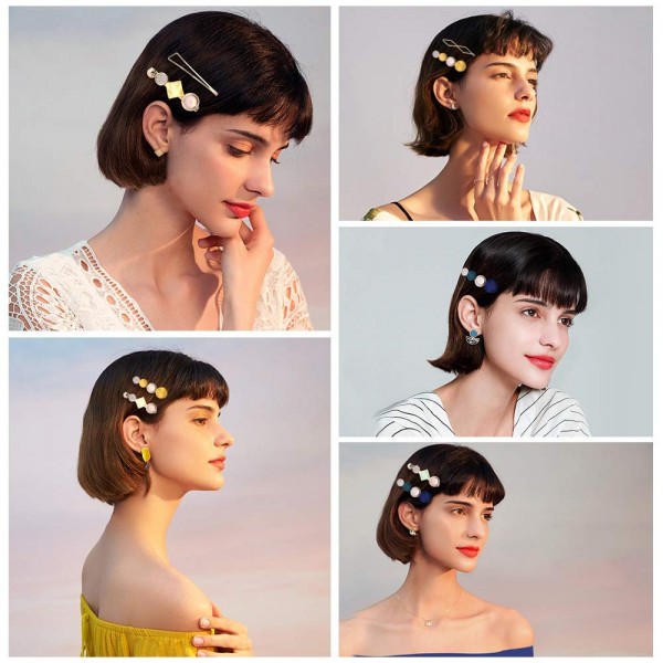   20Pcs Pearl Hair Clips -Fashion Korean Style Pearls Hair Barrettes 