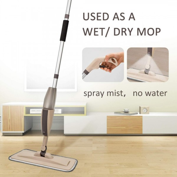   Microfiber Spray Mop for Floor Cleaning